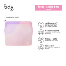 Load image into Gallery viewer, The Tidy Concept Classic Reusable Silicone Bag - Large