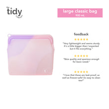 Load image into Gallery viewer, The Tidy Concept Classic Reusable Silicone Bag - Large