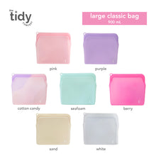 Load image into Gallery viewer, The Tidy Concept Classic Reusable Silicone Bag - Large