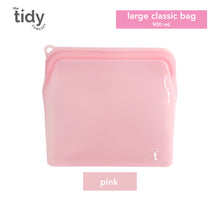 Load image into Gallery viewer, The Tidy Concept Classic Reusable Silicone Bag - Large