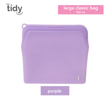 Load image into Gallery viewer, The Tidy Concept Classic Reusable Silicone Bag - Large