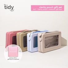 Load image into Gallery viewer, The Tidy Concept Clarity Pouch Gift Set