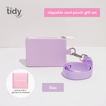 Load image into Gallery viewer, The Tidy Concept Clippable Card Pouch Gift Set