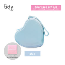 Load image into Gallery viewer, The Tidy Concept Heart Zip Bag Gift Set