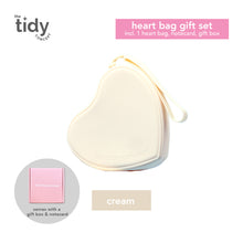 Load image into Gallery viewer, The Tidy Concept Heart Zip Bag Gift Set