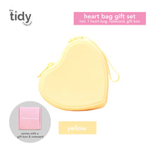 Load image into Gallery viewer, The Tidy Concept Heart Zip Bag Gift Set
