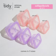 Load image into Gallery viewer, The Tidy Concept Collapsibowls (Set of 3)