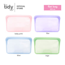 Load image into Gallery viewer, The Tidy Concept Reusable Silicone Bag - Flat Bag