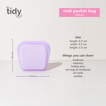 Load image into Gallery viewer, The Tidy Concept Pocket Silicone Bag - Midi