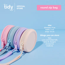 Load image into Gallery viewer, The Tidy Concept Zip Bag