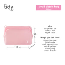 Load image into Gallery viewer, The Tidy Concept Classic Reusable Silicone Bag - Small
