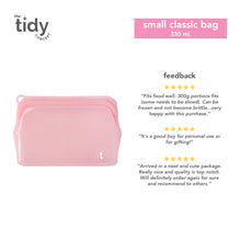 Load image into Gallery viewer, The Tidy Concept Classic Reusable Silicone Bag - Small
