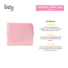 Load image into Gallery viewer, The Tidy Concept Classic Reusable Silicone Bag - Medium
