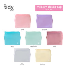 Load image into Gallery viewer, The Tidy Concept Classic Reusable Silicone Bag - Medium
