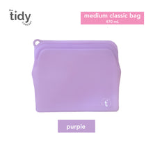 Load image into Gallery viewer, The Tidy Concept Classic Reusable Silicone Bag - Medium
