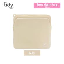 Load image into Gallery viewer, The Tidy Concept Classic Reusable Silicone Bag - Large

