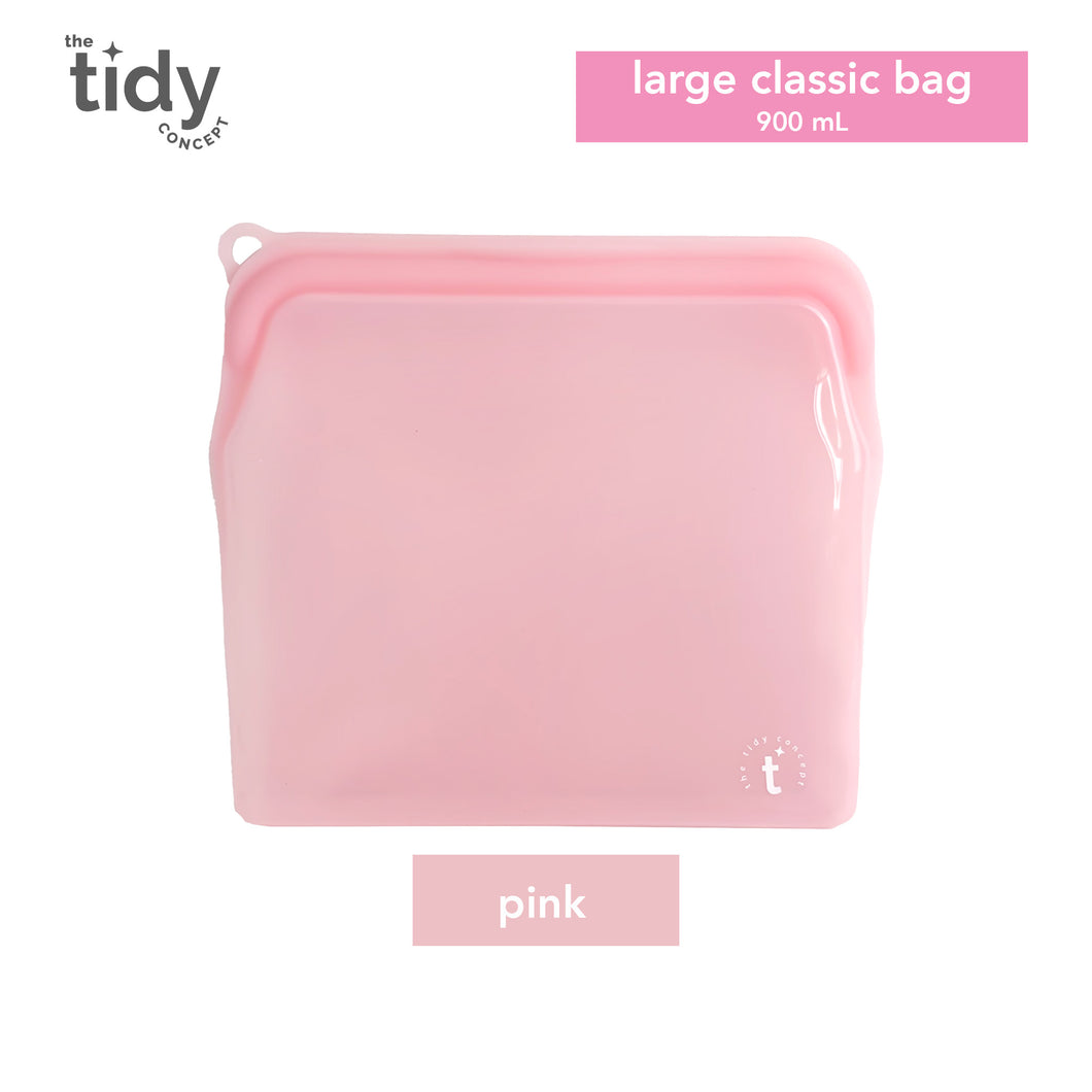 The Tidy Concept Classic Reusable Silicone Bag - Large
