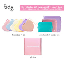 Load image into Gallery viewer, The Tidy Concept Tidy Starter Set &amp; Heart Bag Gift Set

