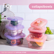 Load image into Gallery viewer, The Tidy Concept Collapsibowls (Set of 3)
