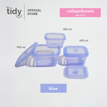 Load image into Gallery viewer, The Tidy Concept Collapsibowls (Set of 3)
