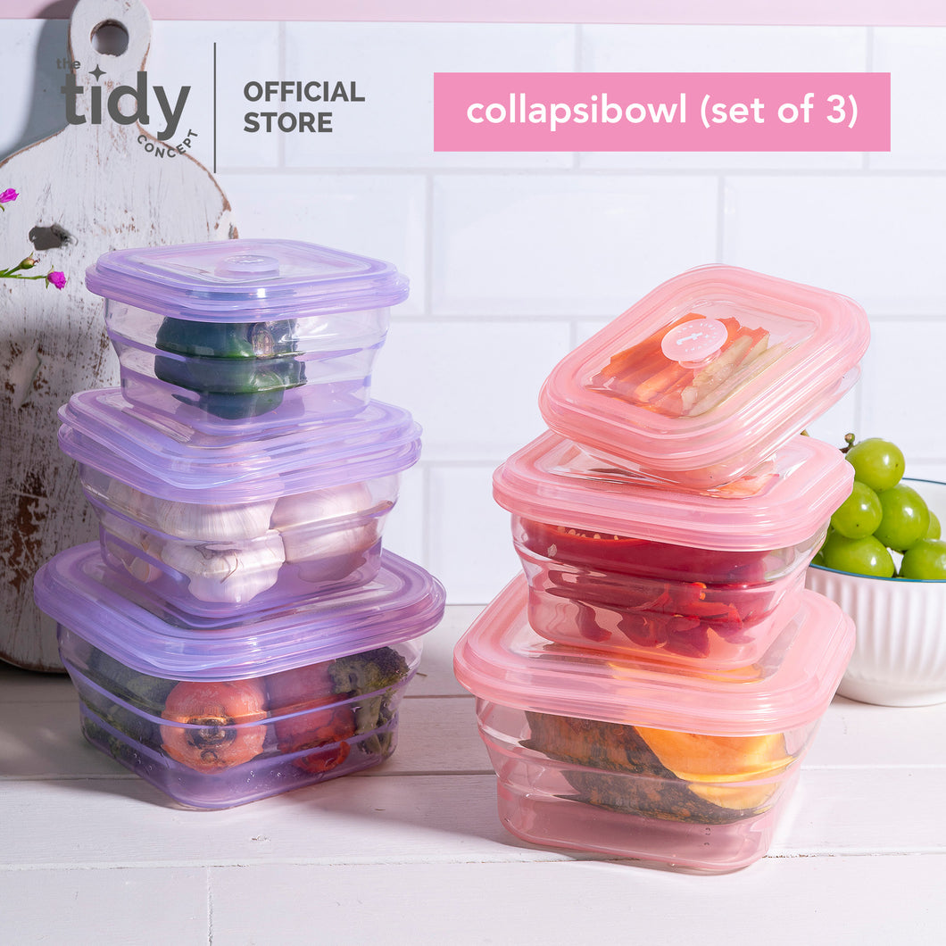 The Tidy Concept Collapsibowls (Set of 3)