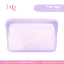 Load image into Gallery viewer, The Tidy Concept Reusable Silicone Bag - Flat Bag
