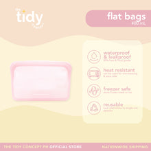 Load image into Gallery viewer, The Tidy Concept Reusable Silicone Bag - Flat Bag
