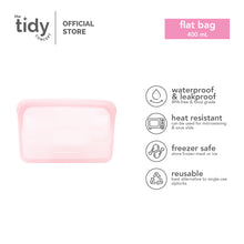 Load image into Gallery viewer, The Tidy Concept Reusable Silicone Bag - Flat Bag
