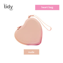 Load image into Gallery viewer, The Tidy Concept Heart Zip Bag
