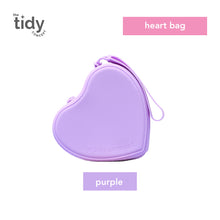 Load image into Gallery viewer, The Tidy Concept Heart Zip Bag
