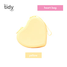 Load image into Gallery viewer, The Tidy Concept Heart Zip Bag
