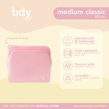 Load image into Gallery viewer, The Tidy Starter Reusable Silicone Bag - Set of 3
