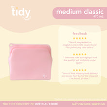 Load image into Gallery viewer, The Tidy Starter Reusable Silicone Bag - Set of 3
