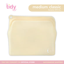 Load image into Gallery viewer, The Tidy Concept Classic Reusable Silicone Bag - Medium
