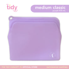 Load image into Gallery viewer, The Tidy Concept Classic Reusable Silicone Bag - Medium
