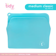 Load image into Gallery viewer, The Tidy Concept Classic Reusable Silicone Bag - Medium
