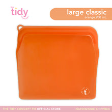 Load image into Gallery viewer, The Tidy Concept Classic Reusable Silicone Bag - Large
