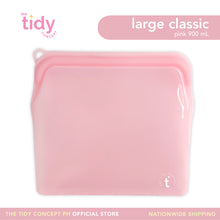 Load image into Gallery viewer, The Tidy Concept Classic Reusable Silicone Bag - Large
