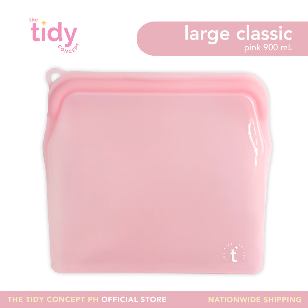 The Tidy Concept Classic Reusable Silicone Bag - Large