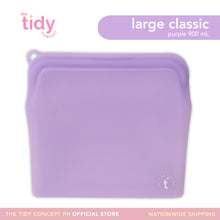 Load image into Gallery viewer, The Tidy Concept Classic Reusable Silicone Bag - Large
