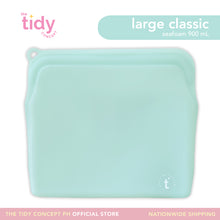 Load image into Gallery viewer, The Tidy Concept Classic Reusable Silicone Bag - Large
