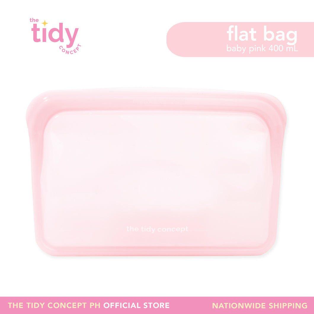 The Tidy Concept Reusable Silicone Bag - Flat Bag