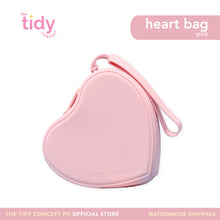 Load image into Gallery viewer, The Tidy Concept Heart Zip Bag
