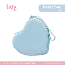 Load image into Gallery viewer, The Tidy Concept Heart Zip Bag
