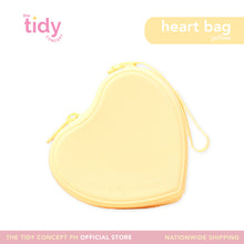 Load image into Gallery viewer, The Tidy Concept Heart Zip Bag
