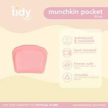 Load image into Gallery viewer, The Tidy Concept Pocket Silicone Bag - Munchkin
