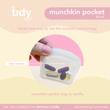 Load image into Gallery viewer, The Tidy Concept Pocket Silicone Bag - Munchkin
