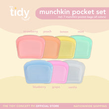 Load image into Gallery viewer, The Tidy Concept Pocket Silicone Bag - Munchkin Set
