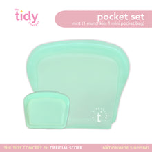 Load image into Gallery viewer, The Tidy Concept Pocket Silicone Bag - Pocket Set
