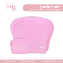 Load image into Gallery viewer, The Tidy Concept Pocket Silicone Bag - Pocket Set
